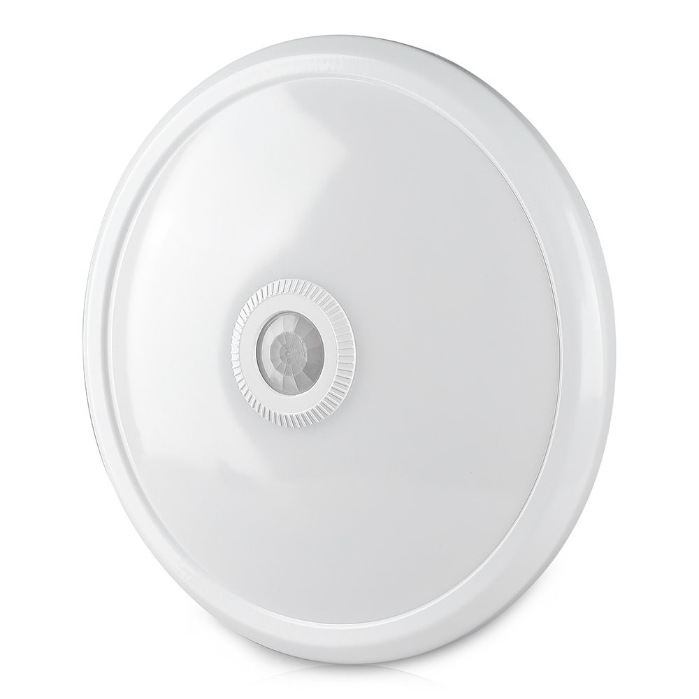 12W Plafon LED z czujnikiem PIR / Chip SAMSUNG / Barwa:6400K