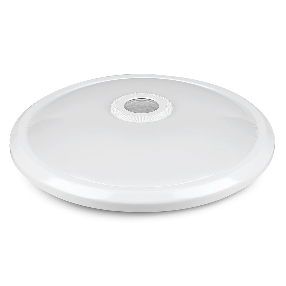 12W Plafon LED z czujnikiem PIR / Chip SAMSUNG / Barwa:6400K