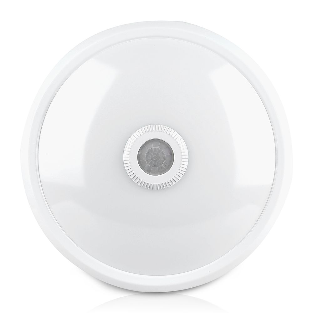12W Plafon LED z czujnikiem PIR / Chip SAMSUNG / Barwa:6400K