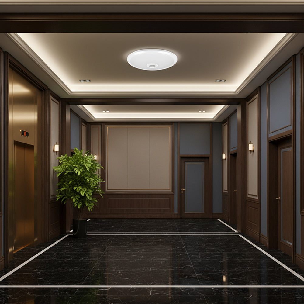 12W Plafon LED z czujnikiem PIR / Chip SAMSUNG / Barwa:4000K / 6 Lat gwarancji