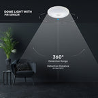 12W Plafon LED z czujnikiem PIR / Chip SAMSUNG / Barwa:4000K / 6 Lat gwarancji