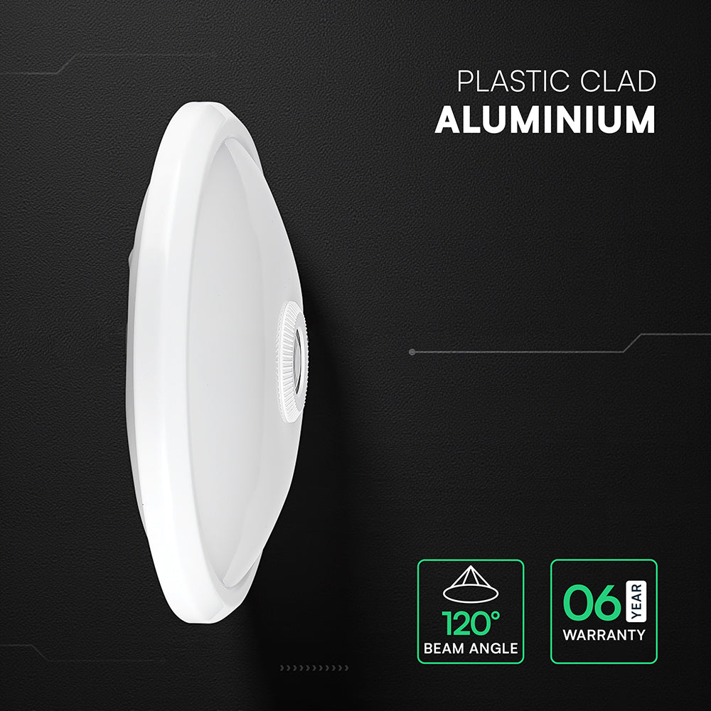 12W Plafon LED z czujnikiem PIR / Chip SAMSUNG / Barwa:4000K / 6 Lat gwarancji
