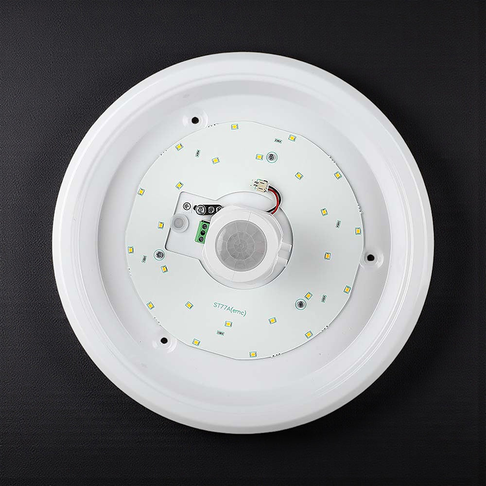 12W Plafon LED z czujnikiem PIR / Chip SAMSUNG / Barwa:4000K / 6 Lat gwarancji