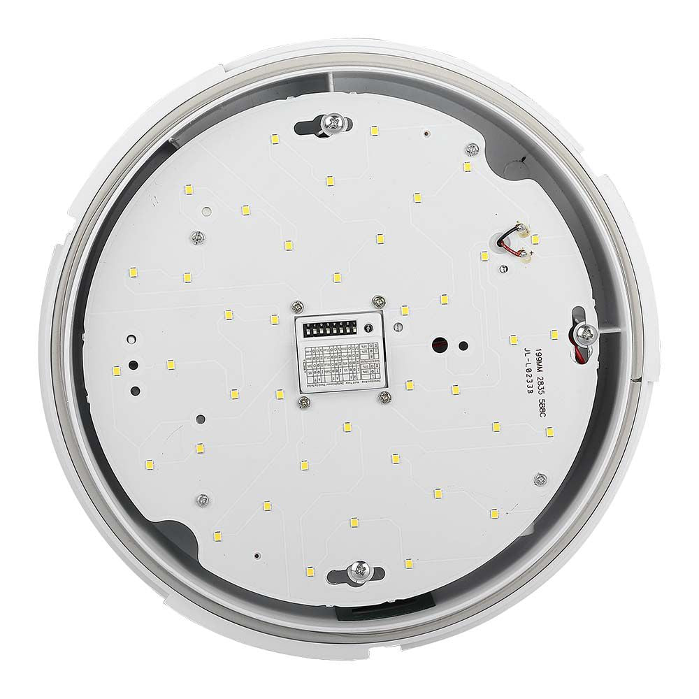 10W Plafon LED (Zasilanie awaryjne i czujnik) / Chip SAMSUNG / Barwa:4000K