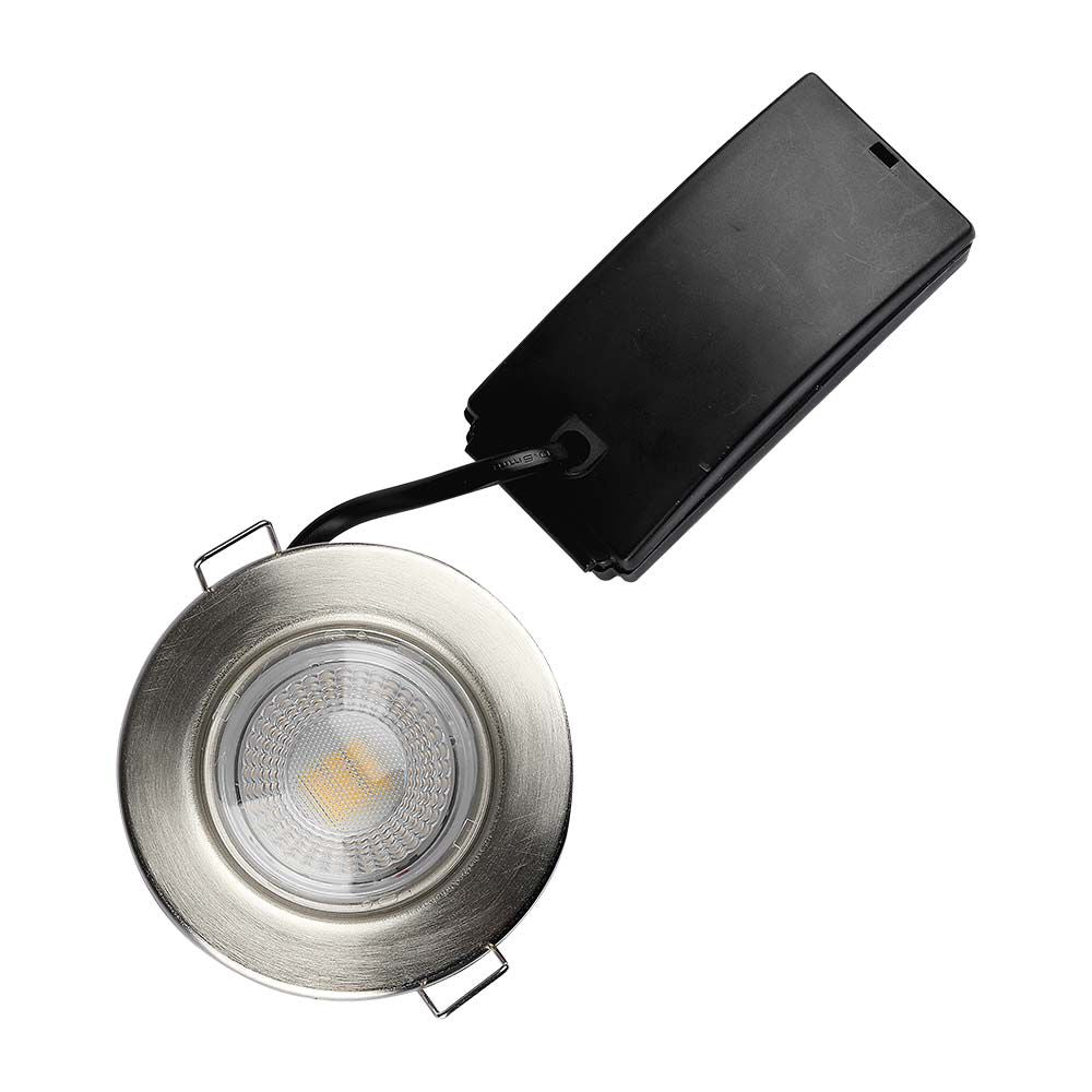 5W Oprawa wpuszczana Spot ognioodporna / Chip SAMSUNG / Barwa:3000K / Nikiel