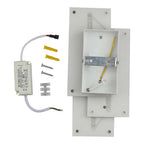 12W Lampa ścienna LED / Barwa:3000K / IP20 / Obudowa: Biała