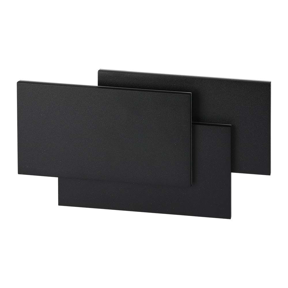 12W Lampa ścienna LED / Barwa:3000K / IP20 / Obudowa: Czarna