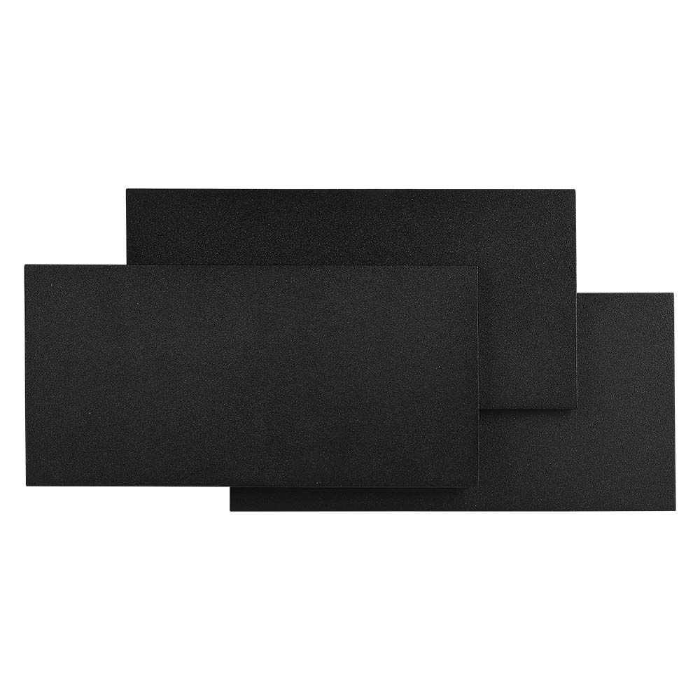 12W Lampa ścienna LED / Barwa:3000K / IP20 / Obudowa: Czarna