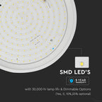 14W Plafon LED slim (Czujnik mikrofalowy) / Chip SAMSUNG / Barwa:4000K