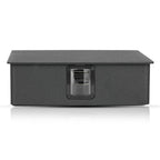4W Lampa ścienna LED / Barwa:3000K / IP65 / Obudowa: Czarna / Kwadratowa