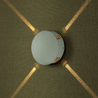 4W Lampa ścienna LED / Barwa:4000K / IP65 / Obudowa: Biała / Okrągła