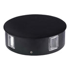3W Lampa ścienna LED / Barwa:3000K / IP65 / Obudowa: Czarna / Okrągła