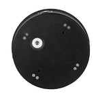 3W Lampa ścienna LED / Barwa:3000K / IP65 / Obudowa: Czarna / Okrągła