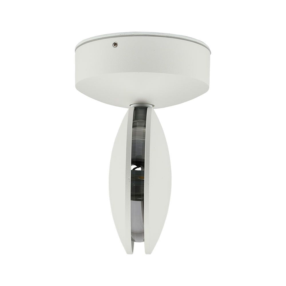 6W Lampa ścienna LED / Barwa:3000K / IP65 / Obudowa: Biała