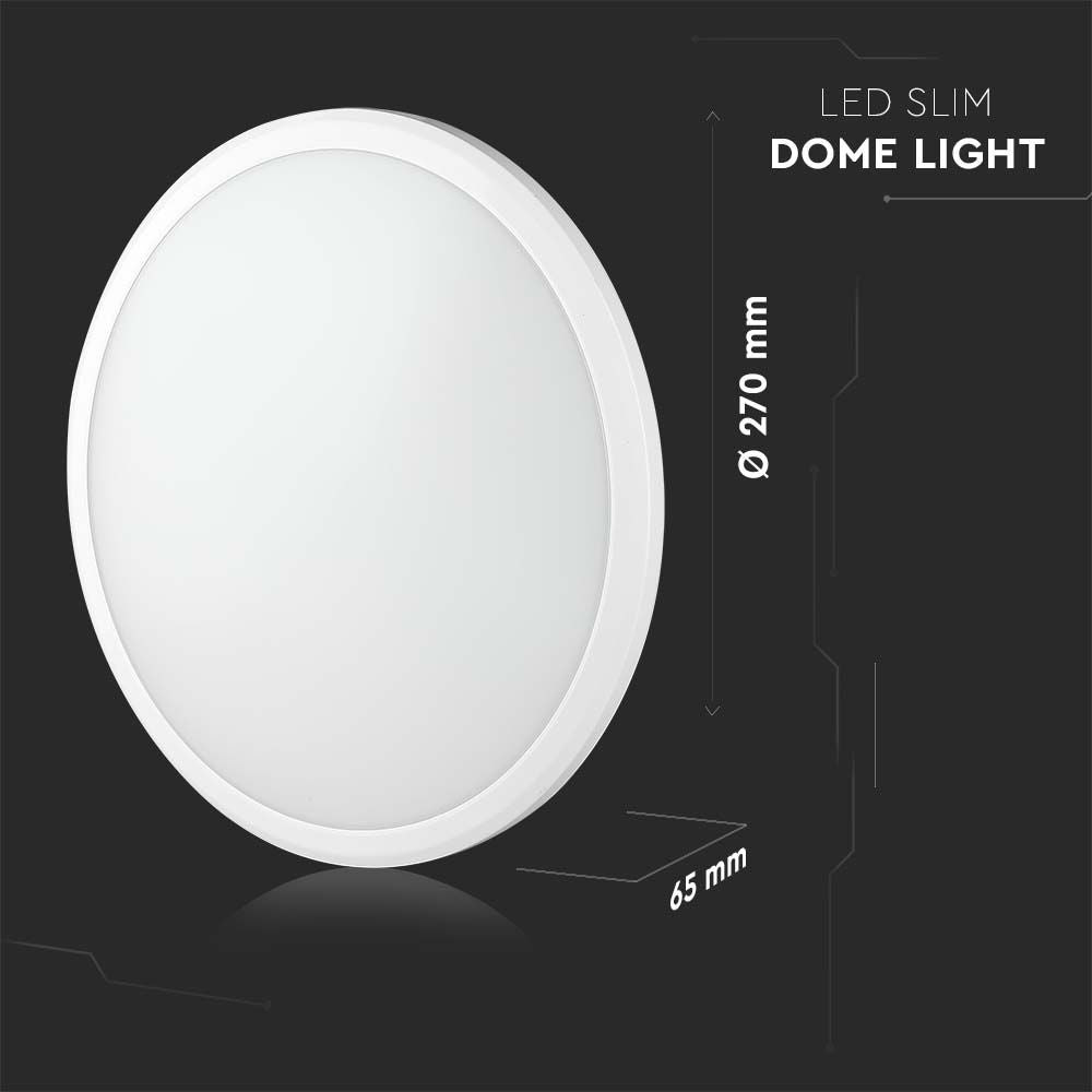 14W Plafon LED slim (Zasilanie awaryjne i czujnik) / Chip SAMSUNG / Barwa:4000K