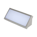 12W Lampa ścienna LED / Ukośna / Barwa:3000K / Obudowa: Szara