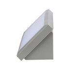 12W Lampa ścienna LED / Ukośna / Barwa:4200K / Obudowa: Szara