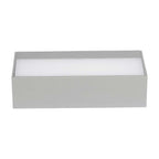 9W Lampa ścienna LED / Kierunek: Góra-Dół / Barwa:4000K / Obudowa: Szary