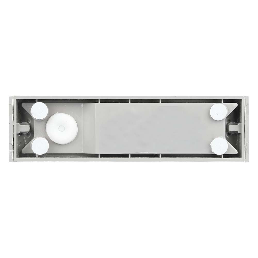 9W Lampa ścienna LED / Kierunek: Góra-Dół / Barwa:6400K / Obudowa: Szary