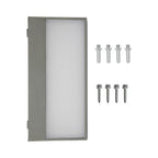 9W Lampa ścienna LED / Kierunek: Góra-Dół / Barwa:6400K / Obudowa: Szary