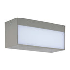 12W Lampa ścienna LED / Kierunek: Góra-Dół / Barwa:6400K / Obudowa: Szara