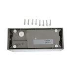 12W Lampa ścienna LED / Kierunek: Góra-Dół / Barwa:3000K / Obudowa: Szara