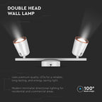 10W Lampa sufitowa / Barwa:4000K / Biały - Pierścień miedź