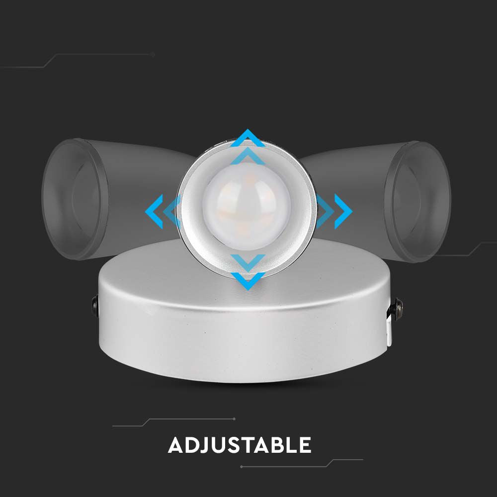 4.5W Kinkiet LED / Barwa:3000K / Biały