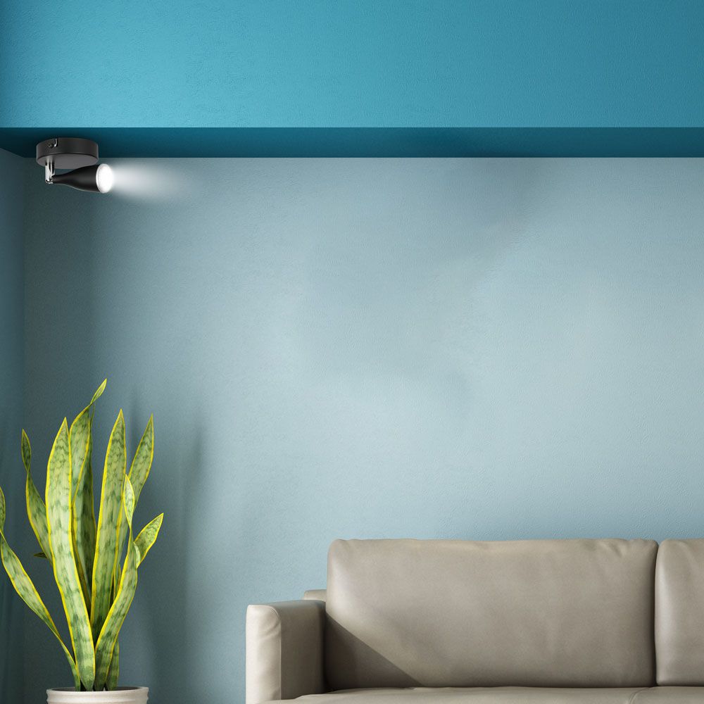 4.5W Kinkiet LED / Barwa:4000K / Czarny