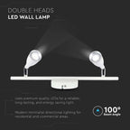 9W Lampa sufitowa / Barwa:3000K / Biały