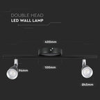 9W Lampa sufitowa / Barwa:4000K / Czarny