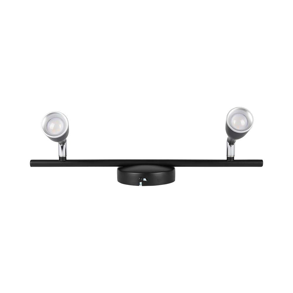 9W Lampa sufitowa / Barwa:4000K / Czarny
