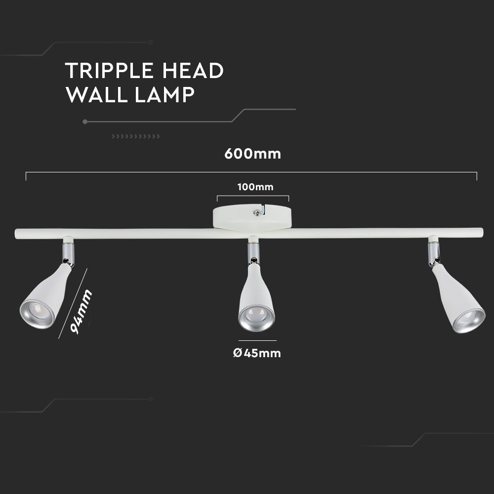 13.5W Lampa sufitowa / Barwa:3000K / Biały