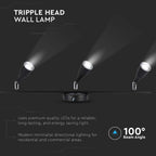13.5W Lampa sufitowa / Barwa:4000K / Czarny