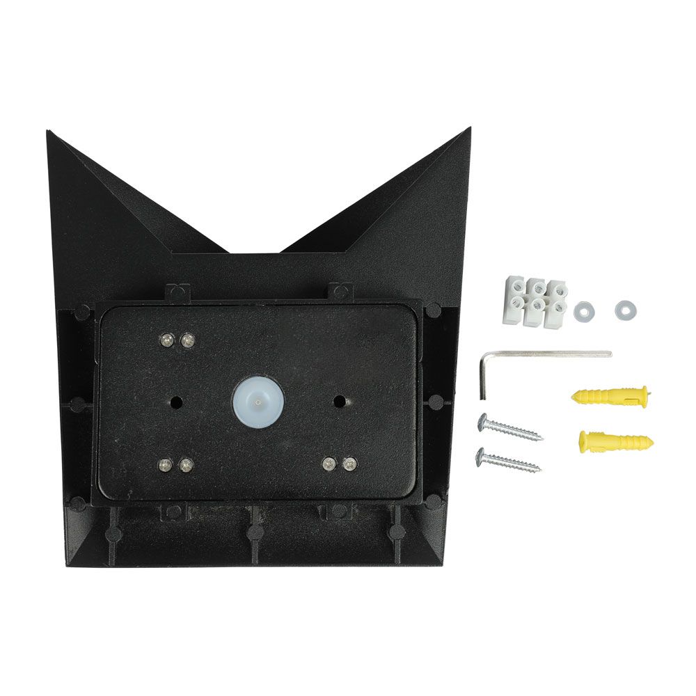 5W Lampa ścienna LED / Barwa:3000K / Obudowa: Czarna