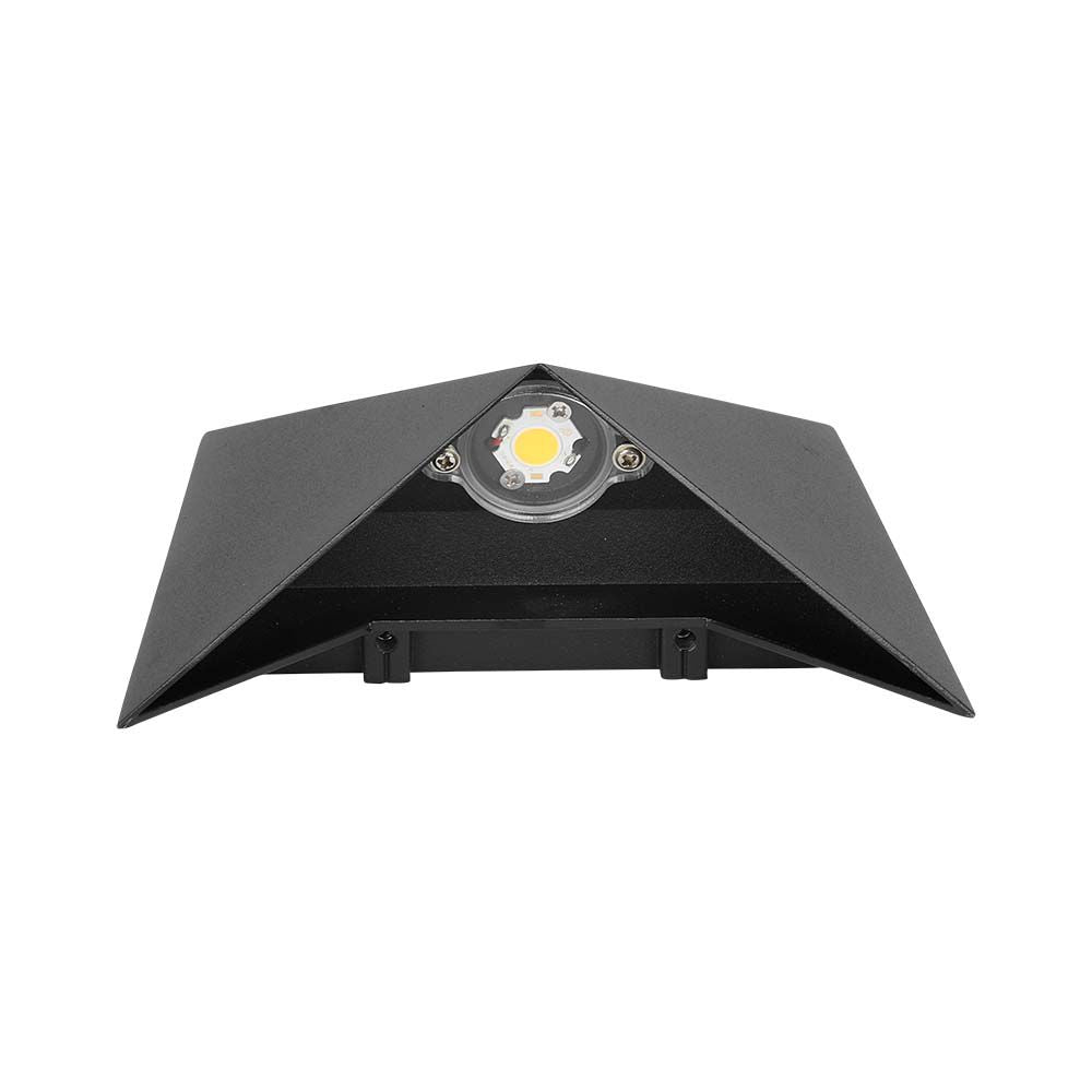 5W Lampa ścienna LED / Barwa:4000K / Obudowa: Czarna