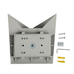 5W Lampa ścienna LED / Barwa:3000K / Obudowa: Szara