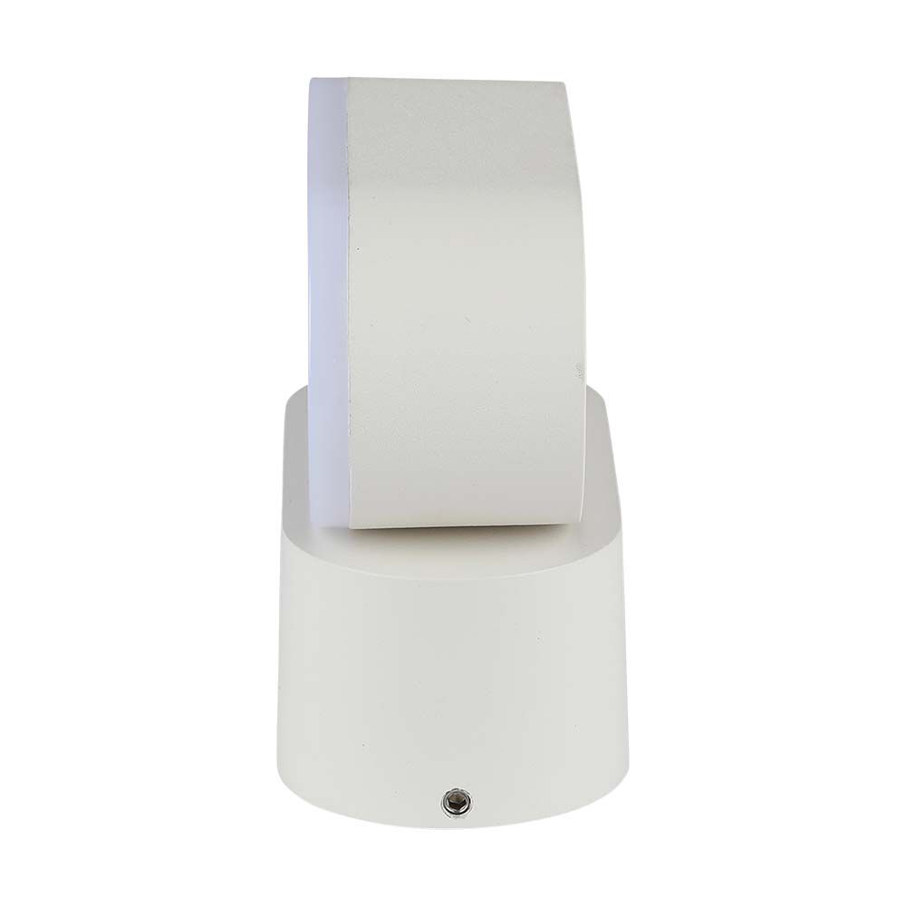 5W Lampa ścienna LED / Barwa:3000K / Obudowa: Biała