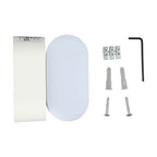 5W Lampa ścienna LED / Barwa:3000K / Obudowa: Biała