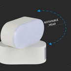 5W Lampa ścienna LED / Barwa:4000K / Obudowa: Biała