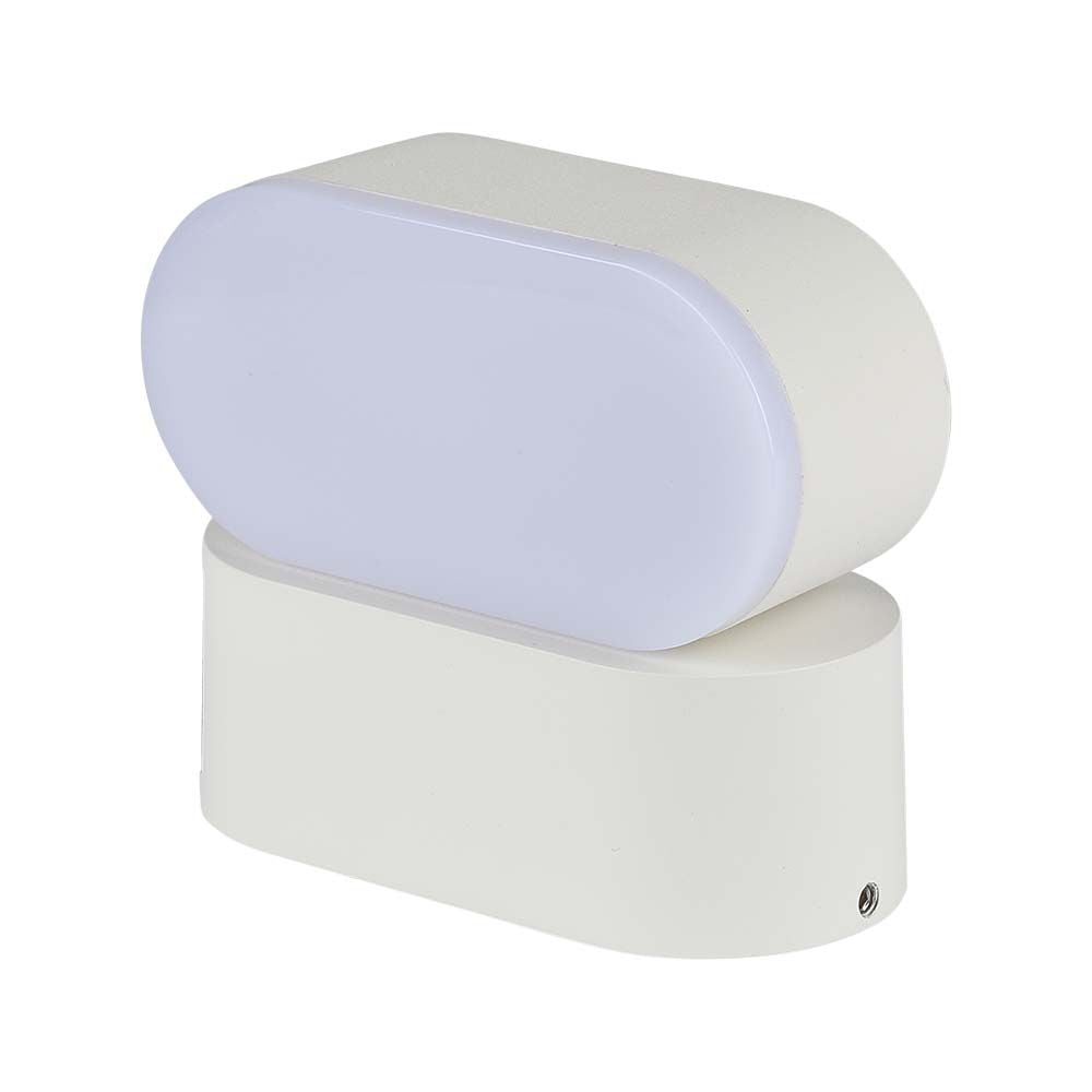 5W Lampa ścienna LED / Barwa:4000K / Obudowa: Biała