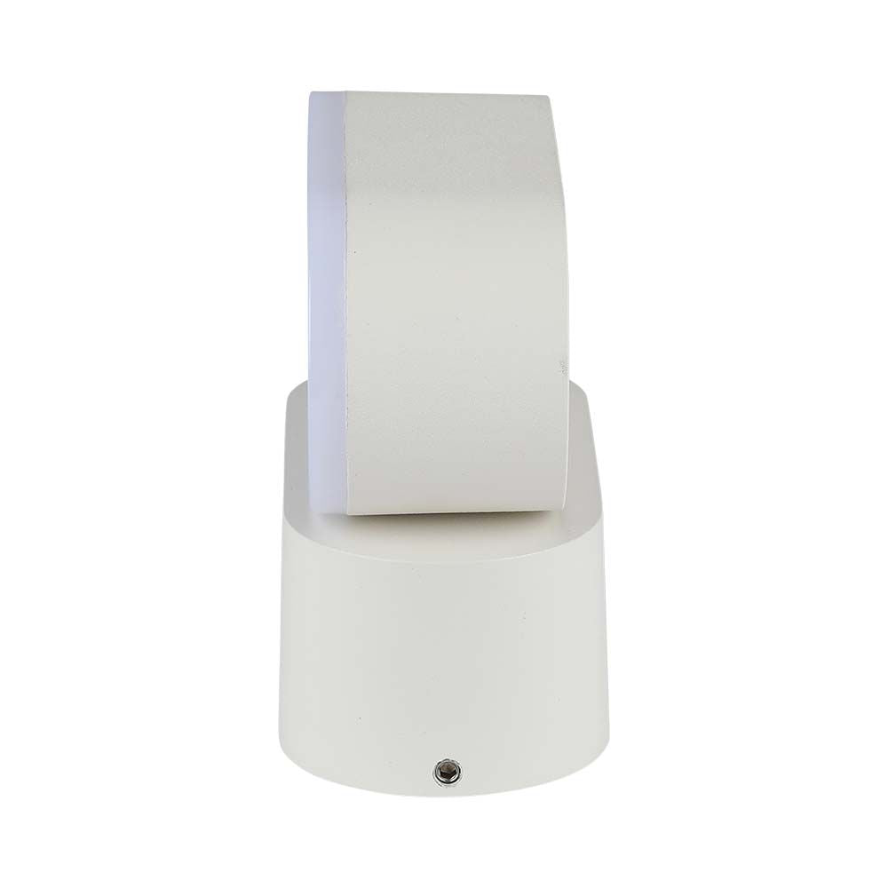 5W Lampa ścienna LED / Barwa:4000K / Obudowa: Biała