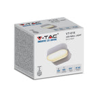 5W Lampa ścienna LED / Barwa:4000K / Obudowa: Szara