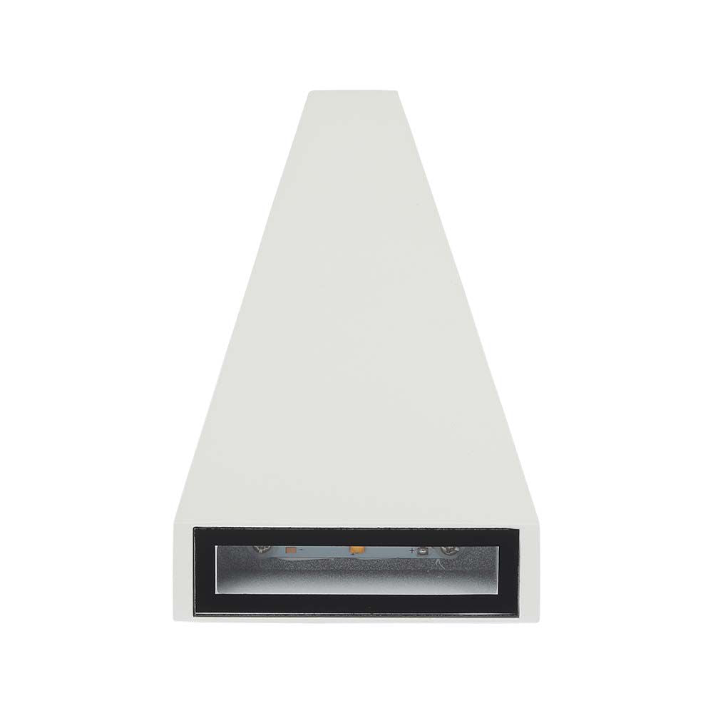 6W Lampa ścienna LED / Barwa:4000K / Obudowa: Biała