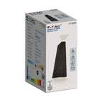 4W Lampa ścienna LED / Barwa:3000K / Obudowa: Czarna