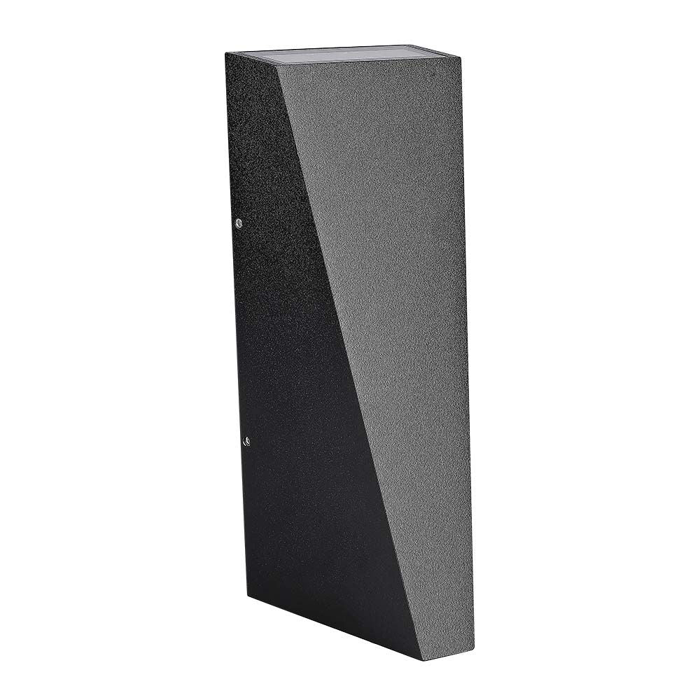4W Lampa ścienna LED / Barwa:3000K / Obudowa: Czarna