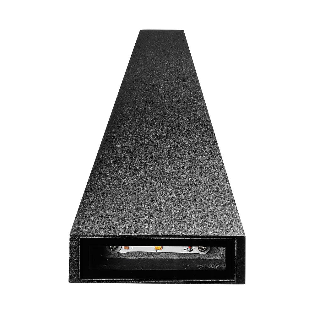 4W Lampa ścienna LED / Barwa:4000K / Obudowa: Czarna