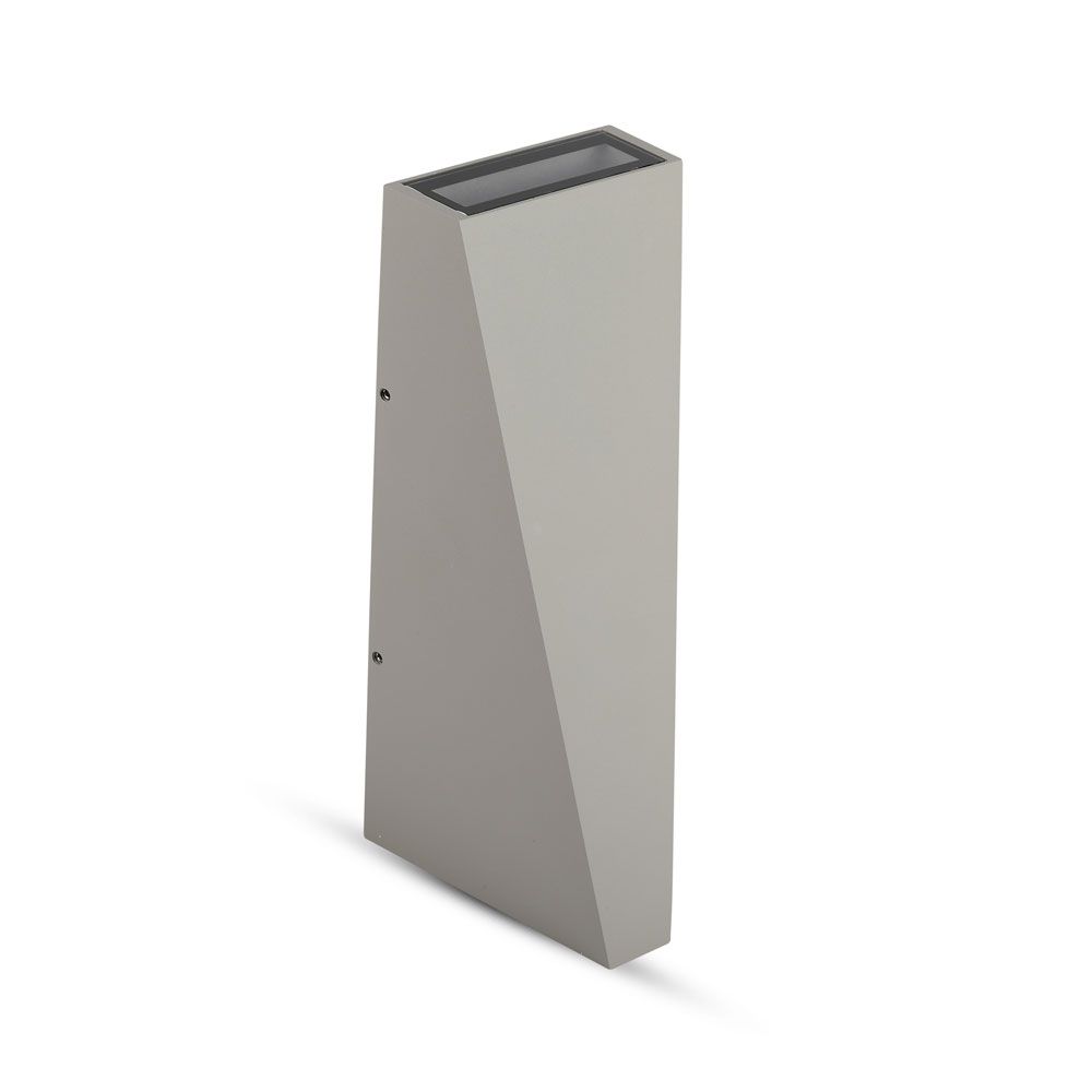 6W Lampa ścienna LED / Barwa:4000K / Obudowa: Szara
