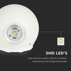 4W Lampa ścienna LED / Barwa:3000K / Obudowa: Biała