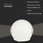 4W Lampa ścienna LED / Barwa:4000K / Obudowa: Biała